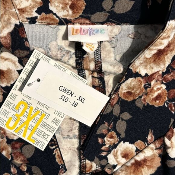 NWT LuLaRoe Jacket- size 3XL - Picture 6 of 9